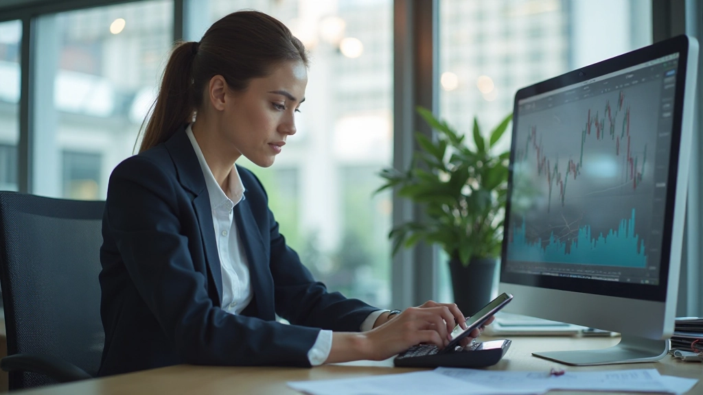 Finanzanalyst berechnet Unterstützungs- und Widerstandsniveaus