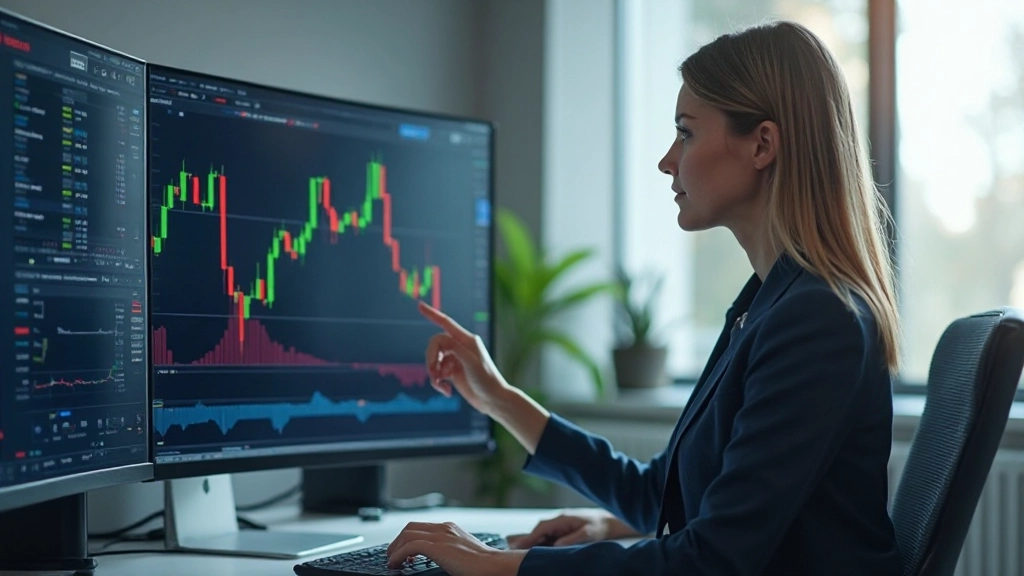 Detaillierte Chartanalyse mit harmonischen Mustern und Fibonacci-Verhältnissen auf Handelsbildschirm