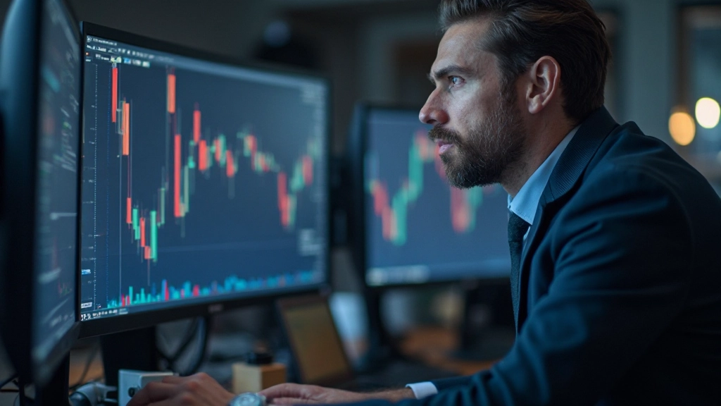 Candlestick-Muster auf Finanzcharts für Handelsentscheidungen