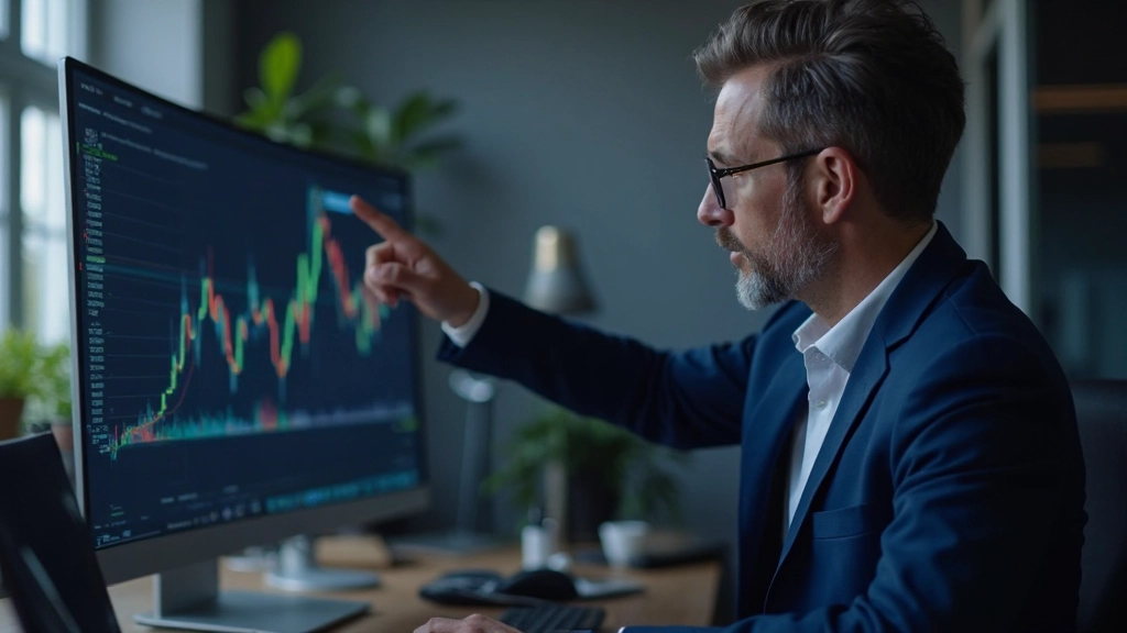 Markttrend-Analyse mit Aufwärts- und Abwärtstrends