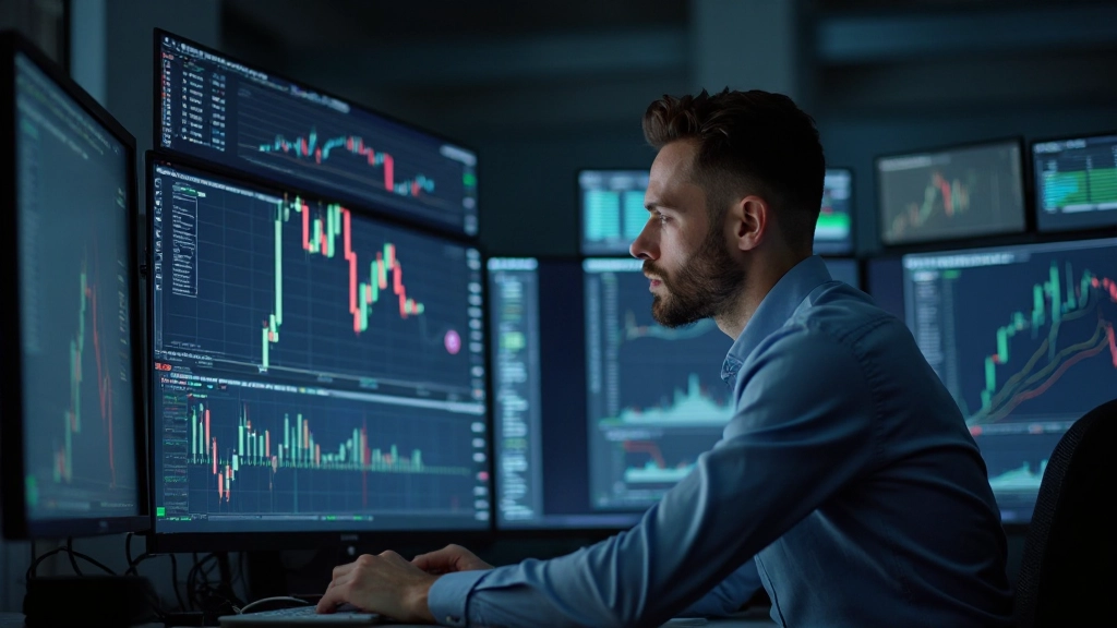 Detaillierte Analyse verschiedener Candlestick-Muster auf einem professionellen Handelschart