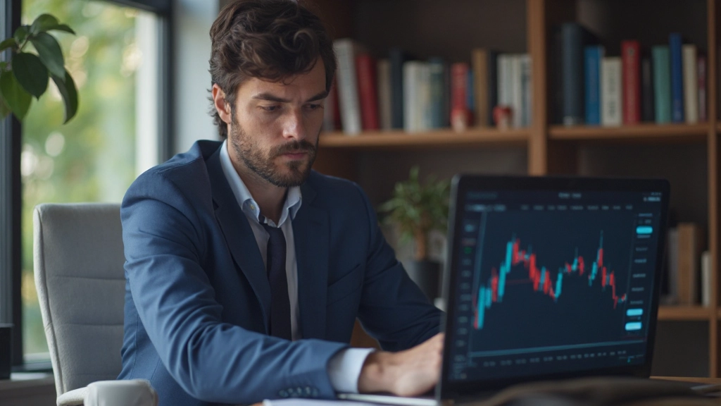 Grafik zur technischen Analyse mit Indikatoren und Trendlinien