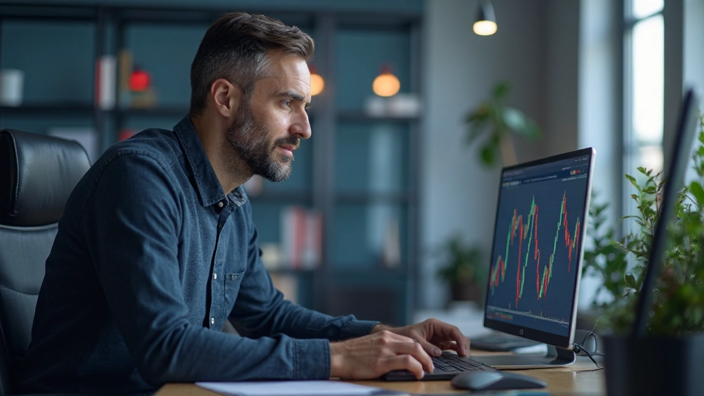 Trendfolgerhändler nutzt Exponentiallinien für Handelsbestätigung