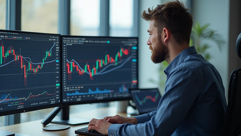 Technische Analyse mit Charts und Indikatoren auf Tradingplattform