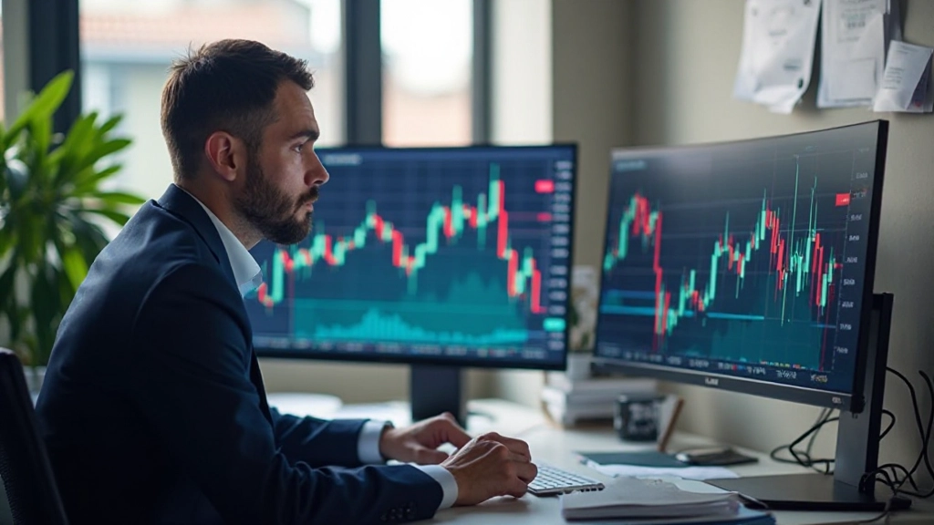 Trendanalyse und Marktbewegungen auf professionellem Handelsdesk