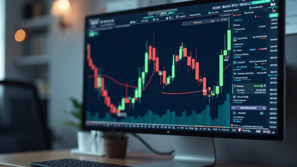 Technische Analysecharts mit verschiedenen Indikatoren und Patterns